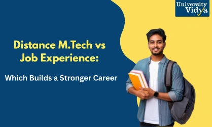 Distance M.Tech or Job Experience: Which One Actually Wins a Promotion?