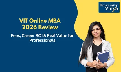 VIT Online MBA 2026 Review Fees, Career ROI & Real Value for Professionals