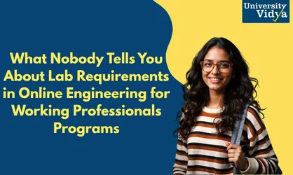 What Nobody Tells You About Lab Requirements in Online Engineering for Working Professionals Programs