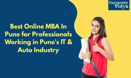 Best Online MBA In Pune for Professionals Working