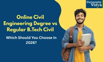 Online Civil Engineering Degree vs Regular B.Tech Civil