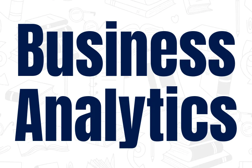Online BCA in Business Analytics