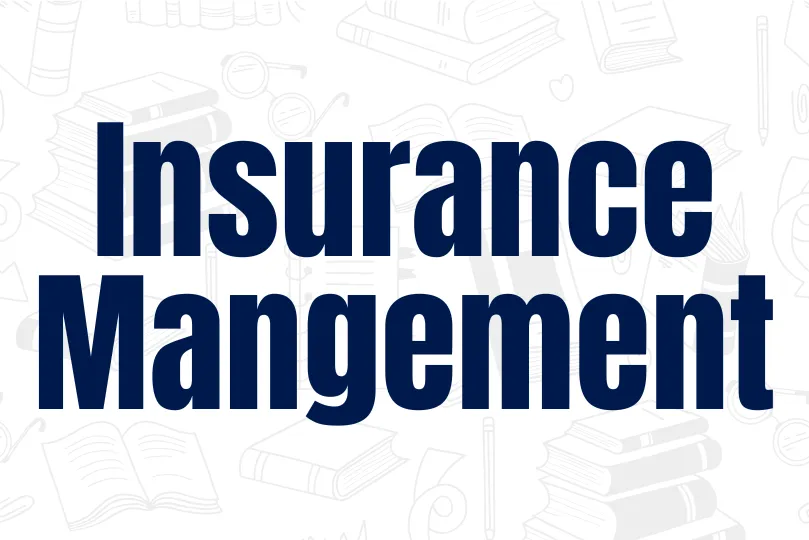 Online MBA in Insurance Management
