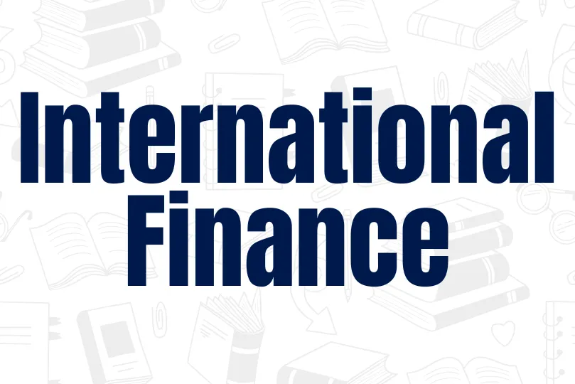 Online MBA in International Finance