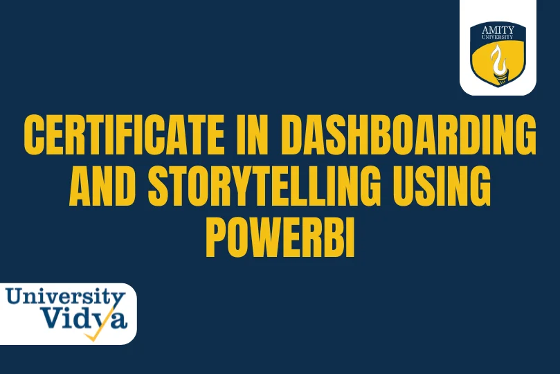 Certificate in Dashboarding and Storytelling using PowerBI