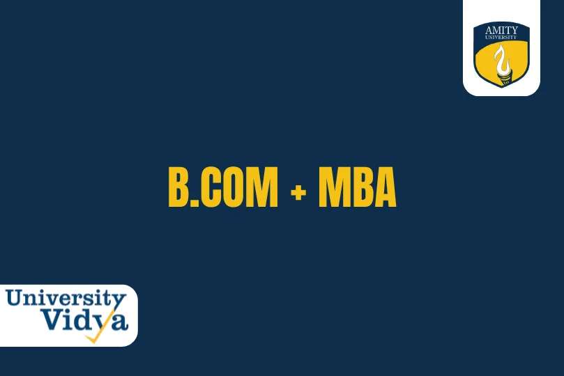 B.Com + MBA