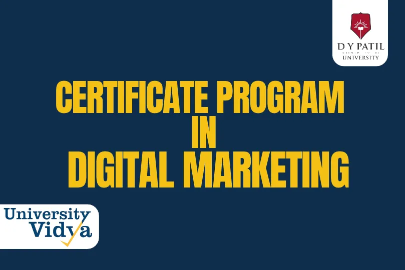 Certificate Programme in Digital Marketing