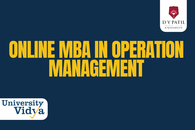 Online MBA in Operation Management