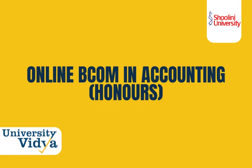 Online Bcom in Accounting (Honours)
