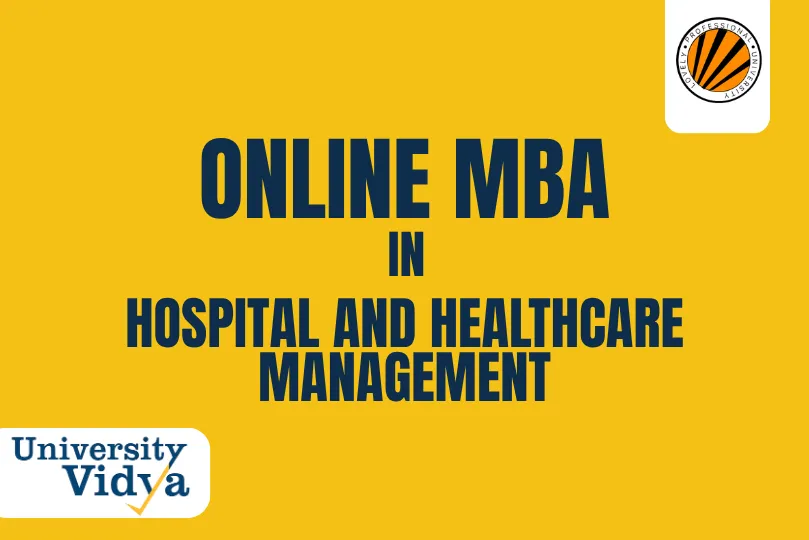 Online MBA in Hospital and Healthcare Management
