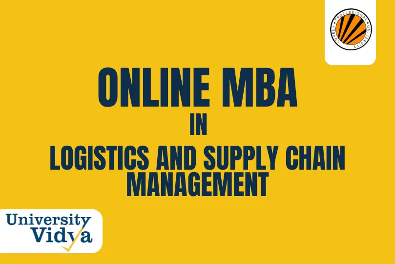 Online MBA in Logistics and Supply Chain Management