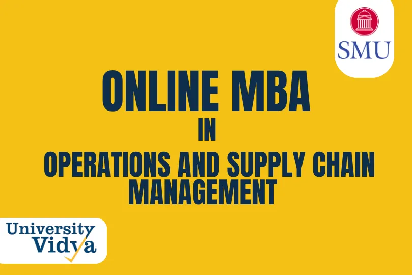 Online MBA in Operations and Supply Chain Management