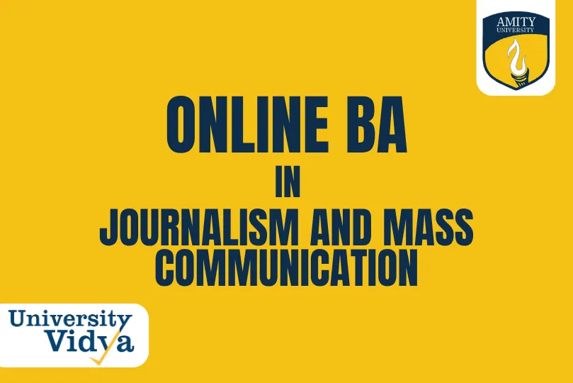 Online BA in Journalism And Mass Communication