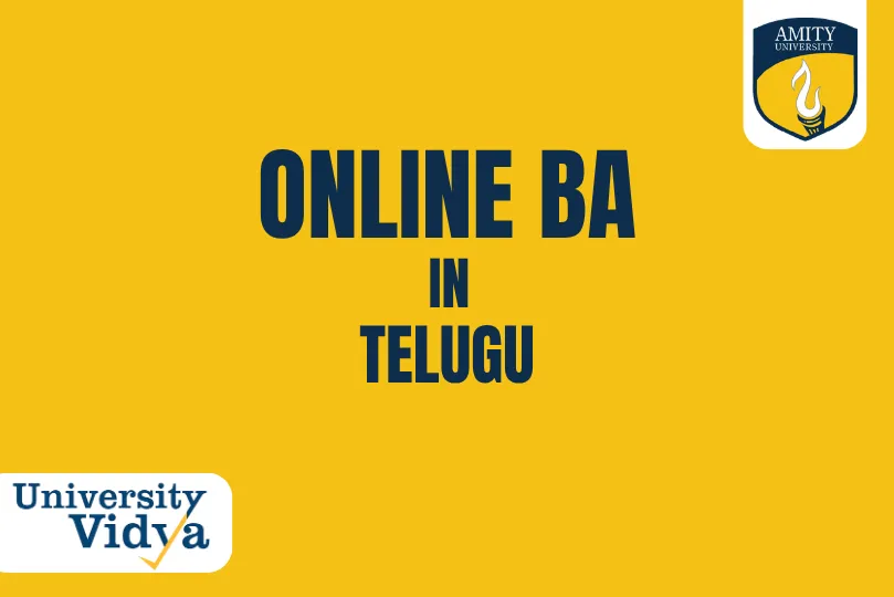 Online BA in Telugu
