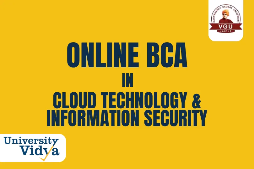 Online BCA in Cloud Technology & Information Security
