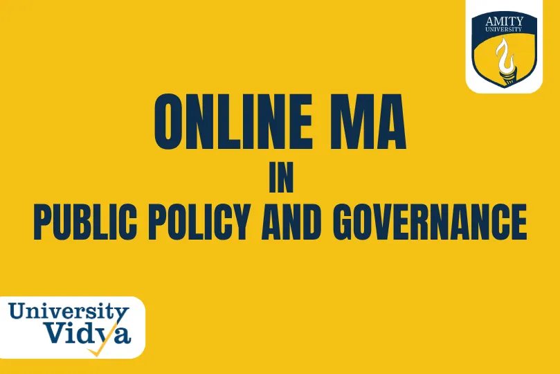 Online MA in Public Policy and Governance