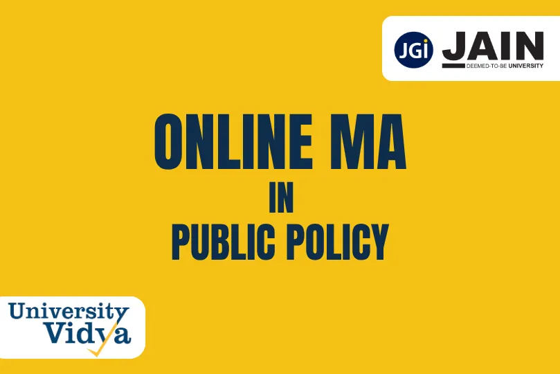 Online MA in Public Policy
