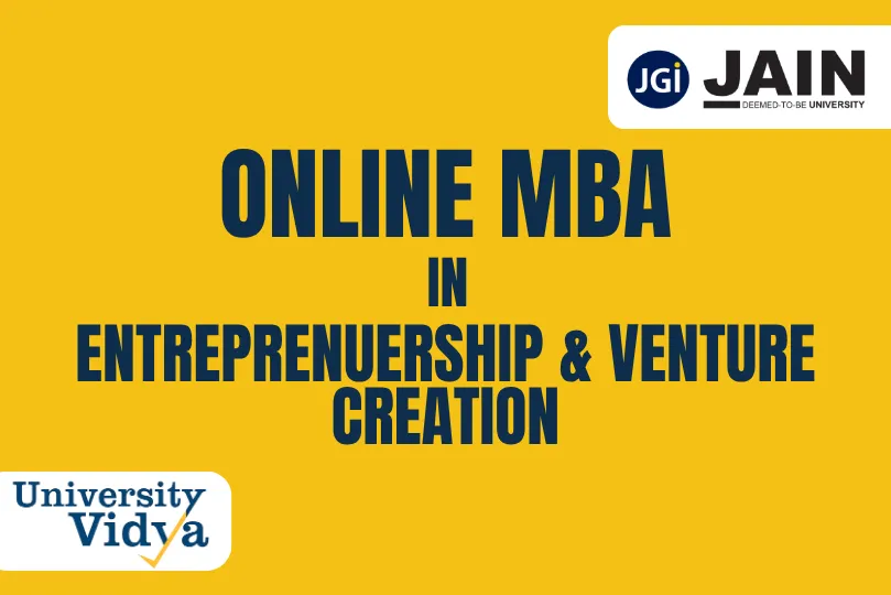 Online MBA in Entrepreneurship And Venture Creation