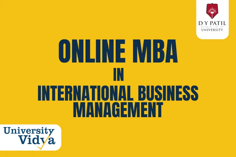Online MBA in International Business Management