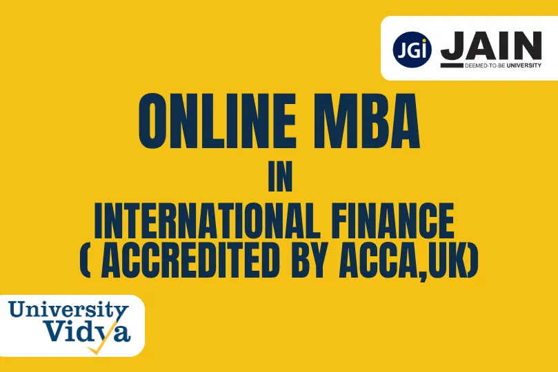 Online MBA in International Finance