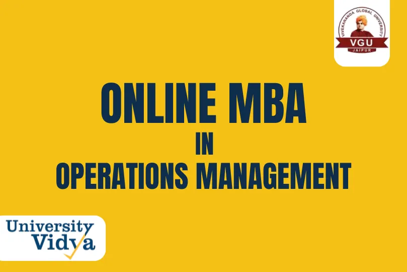 Online MBA in Operations Management