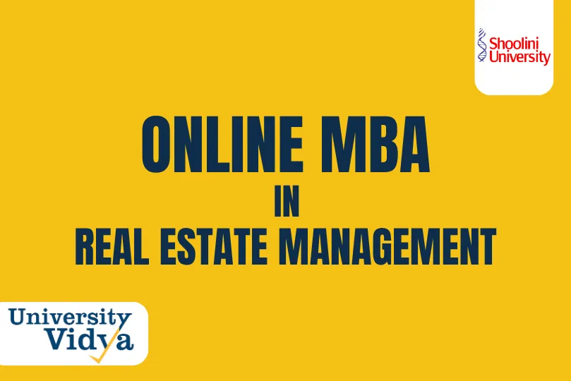 Online MBA in Real Estate Management