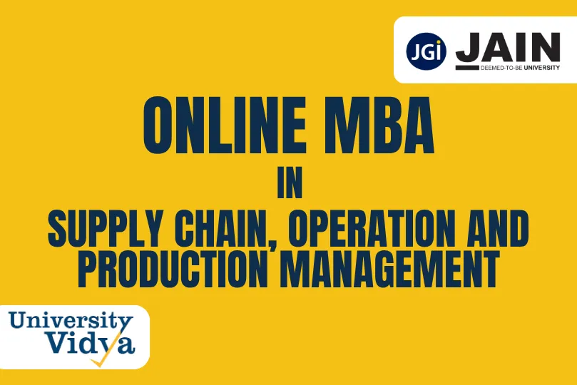 Online MBA in Supply Chain, Operation and Production Management